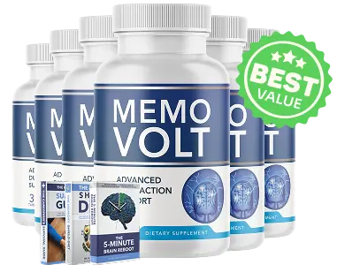 Six bottles of MemoVolt ultimate package, best value